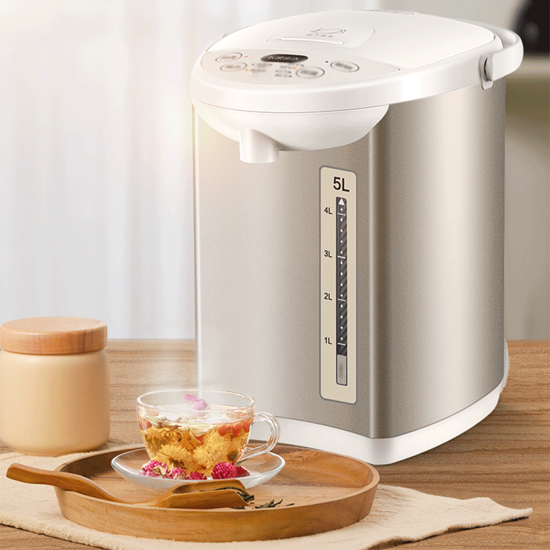 5L Electric Water Heater 4-Speed Temperature Control Stainless Steel Electric Kettle Insulation Integrated Fully Automatic Intelligent Constant Temperature Large Capacity Electric Water Heater