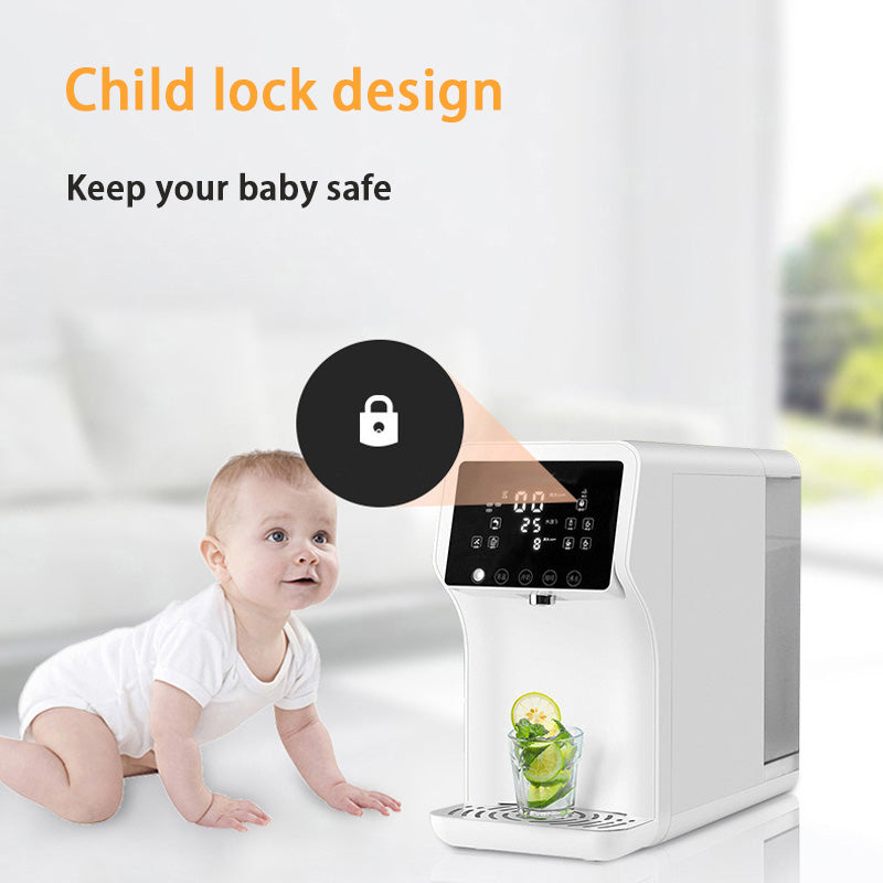 Desktop Installation-Free Reverse Osmosis Water Purifier, Household Heating All-in-One Instant Drinking Water Purifier