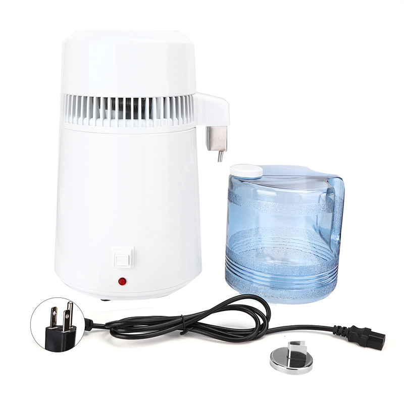 4L Water Distiller Dental Medical Filter Purifier Distilled Purify Pure Dew 1L/h Megahome Water Distiller