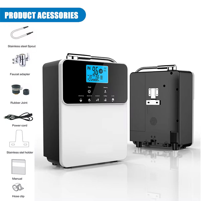 Alkaline Water Ionizer Titanium Platinum Coating Alkaline Water Machine Water Ionizer 7 Plate Kangen Water Machine