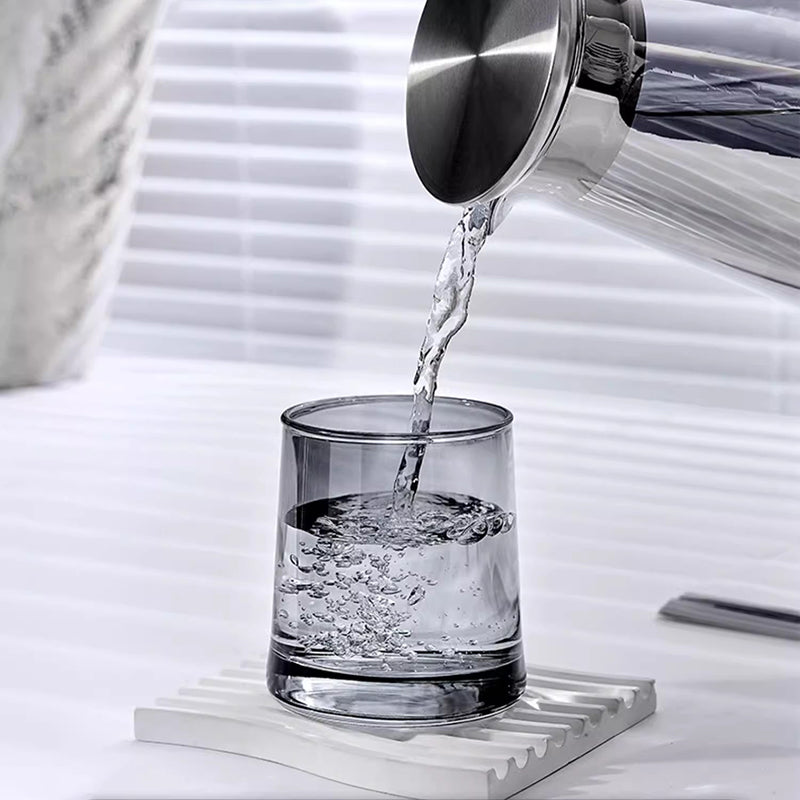 Glass Household High-End High-Temperature Water Cup Living Room Tea Cup Hospitality Water Kettle Set