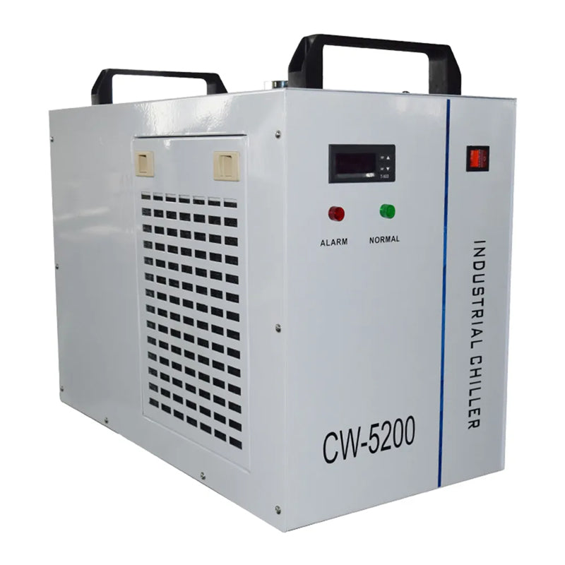 Industrial Water Chiller Cw 5200 Factory Price Co2 Laser Tube Small Air Cooled Water Chiller Cw 5200