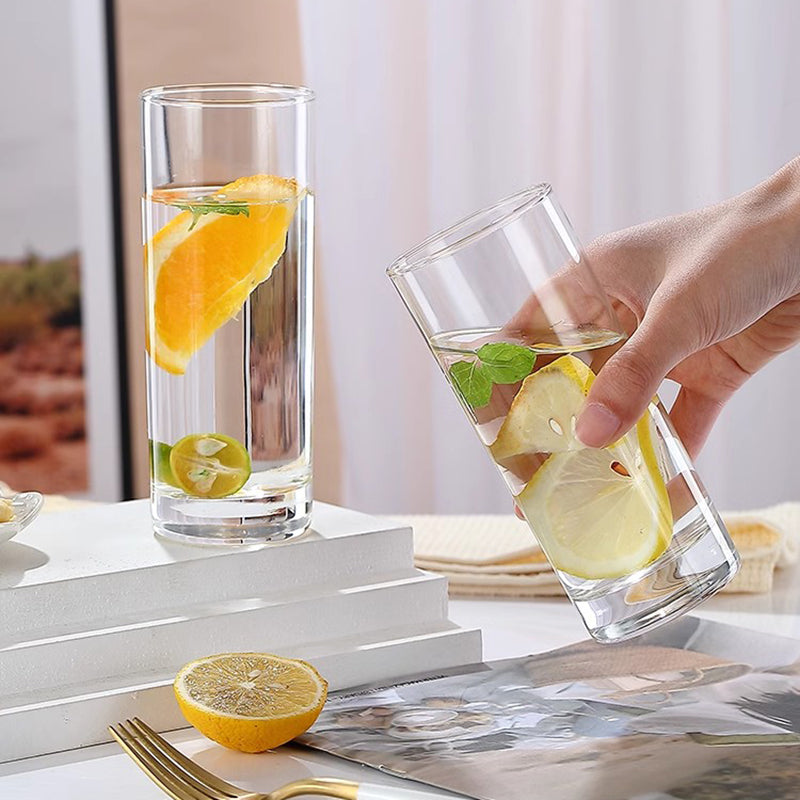 High Quality Glass Milk Breakfast Cup Household Heat-Resistant Juice Beverage Cup Set Water Cup Living Room Dedicated