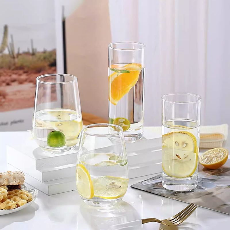 High Quality Glass Milk Breakfast Cup Household Heat-Resistant Juice Beverage Cup Set Water Cup Living Room Dedicated