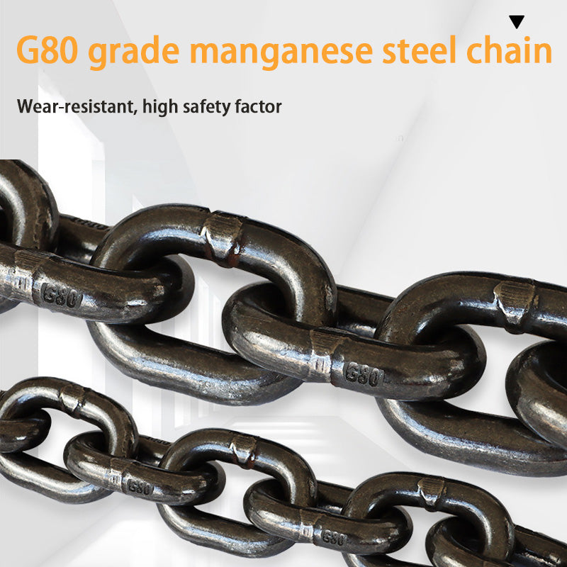 Chain Lifting Sling, Four Hook G80 Fierce Steel Hoist Ring Crane Hook , Lifting Chain Hook