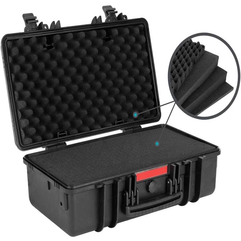 Waterproof Hard Case 22 x 14 x 8 Inches With Customizable Foam, Shockproof IP67 Ultraviolet