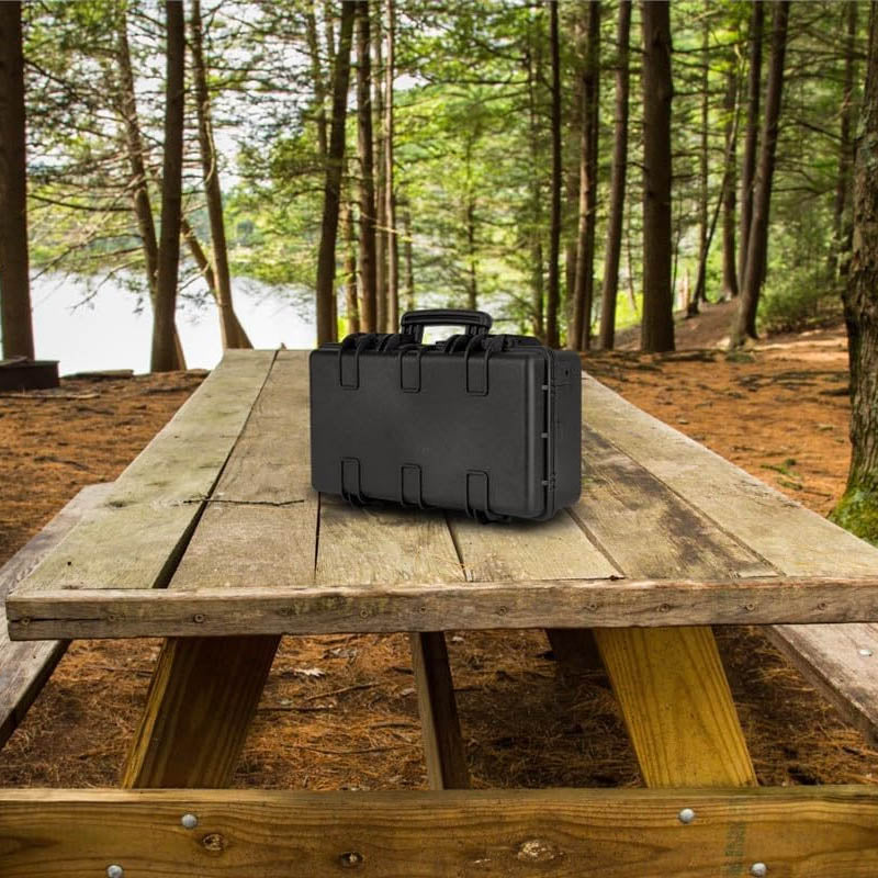 Waterproof Hard Case 22 x 14 x 8 Inches With Customizable Foam, Shockproof IP67 Ultraviolet