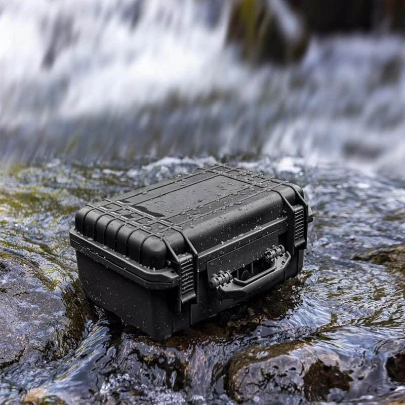 Waterproof Hard Case IP67 Waterproof Protective Case Hard Camera Case with customizable foam18.5 x14.06x6.93inches black