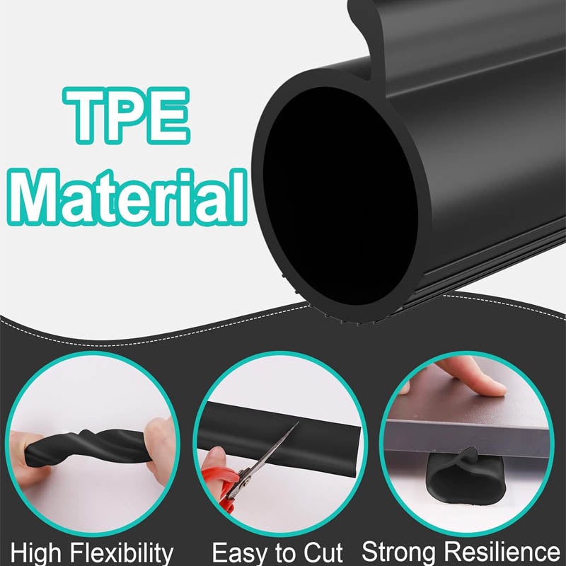 20.3 Ft Weather Stripping P Bulb Garage Door Bottom Seal Strip Rubber Weather Stripping