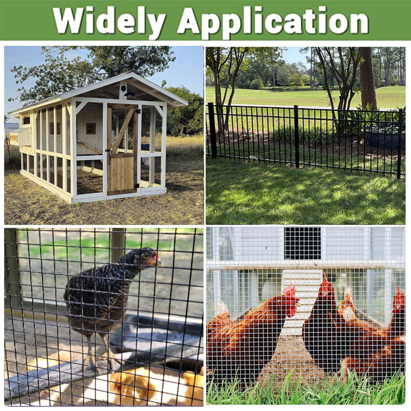 Black Hardware Cloth, Wire Fence, Suitable For Home, Garden Fence, Etc