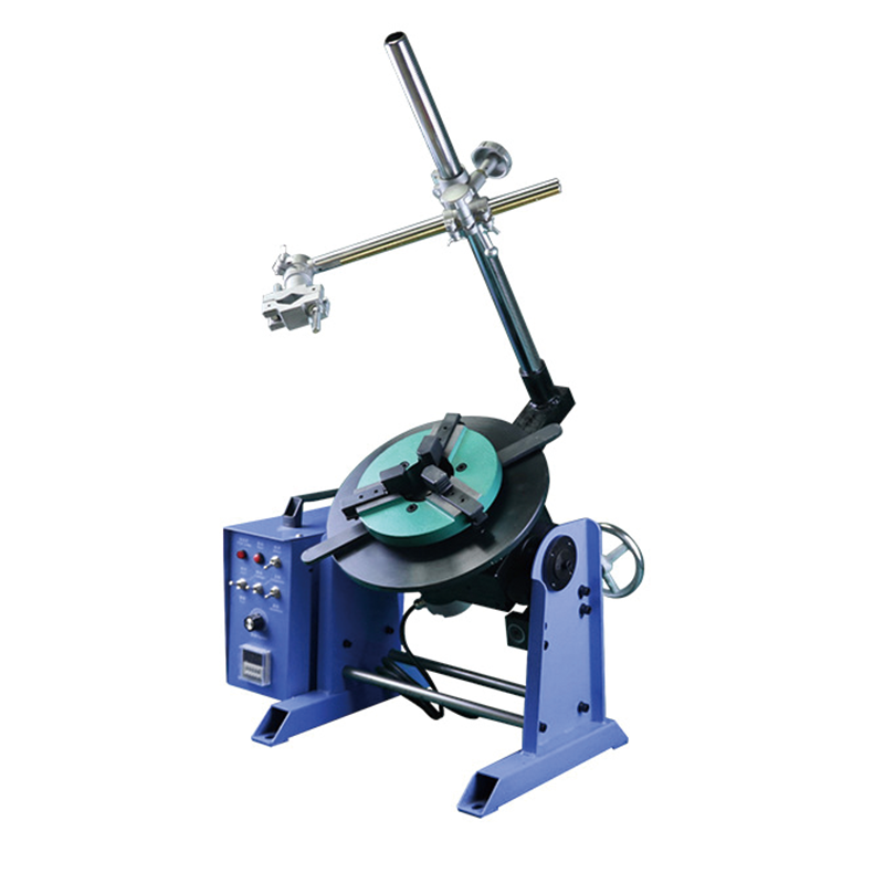 50KG Rotary Welding Positioner,with 3-Jaw Lathe Chuck & Welding Torch Stand Holder,0-90° Welding Positioning Turntable Table,for Cutting, Grinding, Assembly, Testing