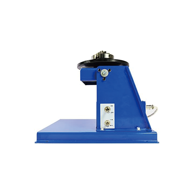 10KG Rotary Welding Positioner,0 to 90° Welding Positioner Positioning Turntable Rotational Speed 2-20 r/min Portable Welder Positioner Turntable Machine