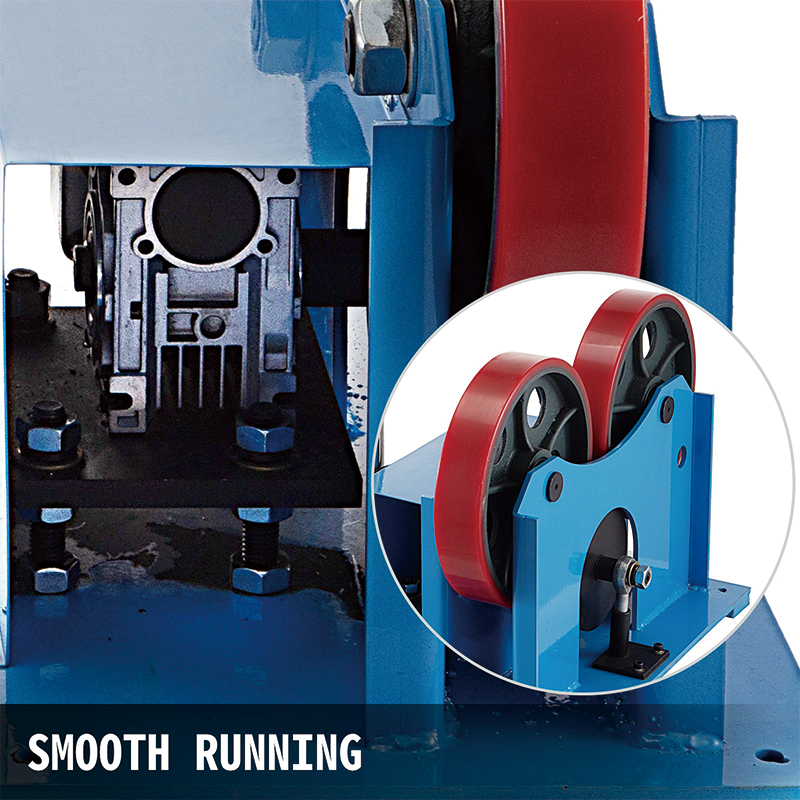 Welding Positioner,1000 KG/2200 LBS Load Capacity,Turning Rolls Linkage Rolle,50-1100mm Welding Positioner 220V Welding Equipment Support