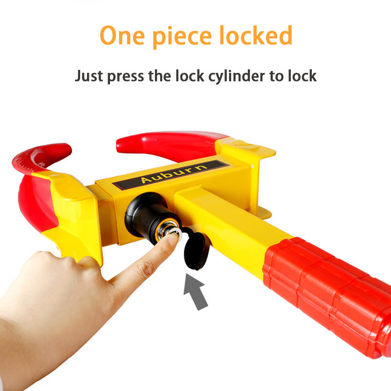 Horn Wheel Lock. Car Tire Lock, Household Car 9-Hole Anti-Theft Lock, Thickened