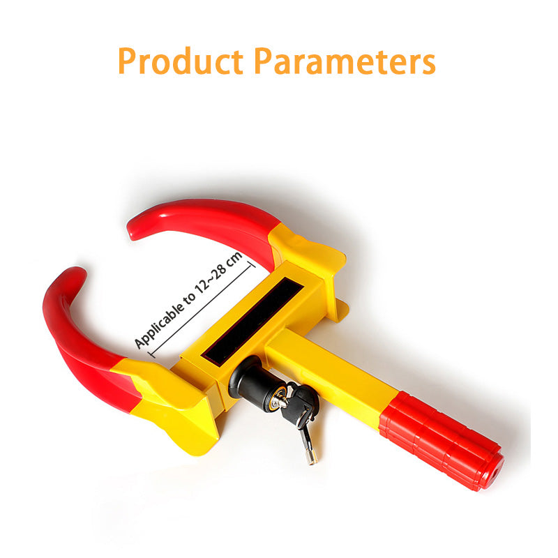 Horn Wheel Lock. Car Tire Lock, Household Car 9-Hole Anti-Theft Lock, Thickened
