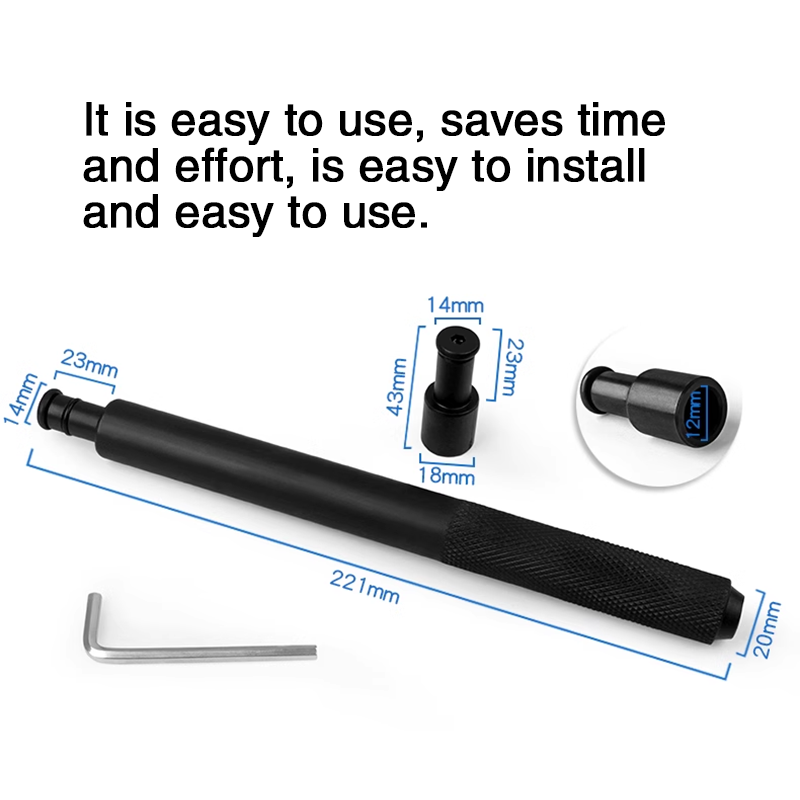 52-Piece Set Bearing Oil Seal Disassembly And Assembly Tools Wheel Hub Bearing Installation Tools Oil Seal Tools Auto Repair Tools