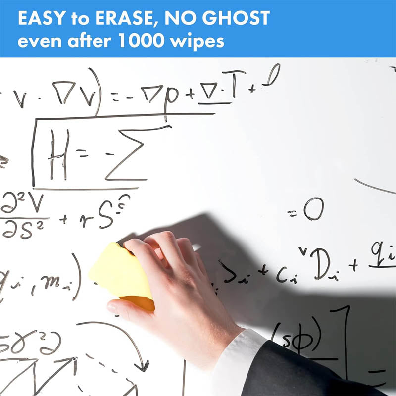 Whiteboard Sticker 35.4" x 78.7" Large Whiteboard Wallpaper Peel and Stick with 1 Marker