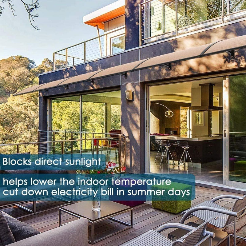 Household Eaves Door Head Awning Abs Bracket Awning, Household, Commercial