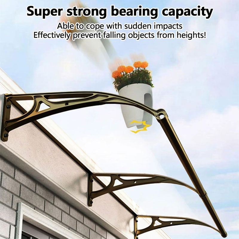 Silent Awning Sunshade, Outdoor Awning Transparent Endurance Board Balcony