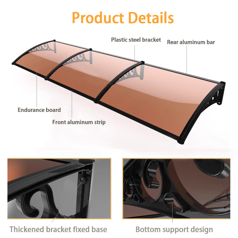 Simple Sainproof Sun Panel, Window Awning, Home Awning, Balcony Rainproof, Awning