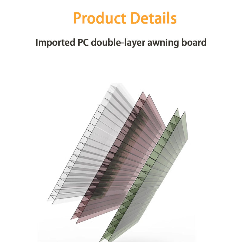 Simple Sainproof Sun Panel, Window Awning, Home Awning, Balcony Rainproof, Awning