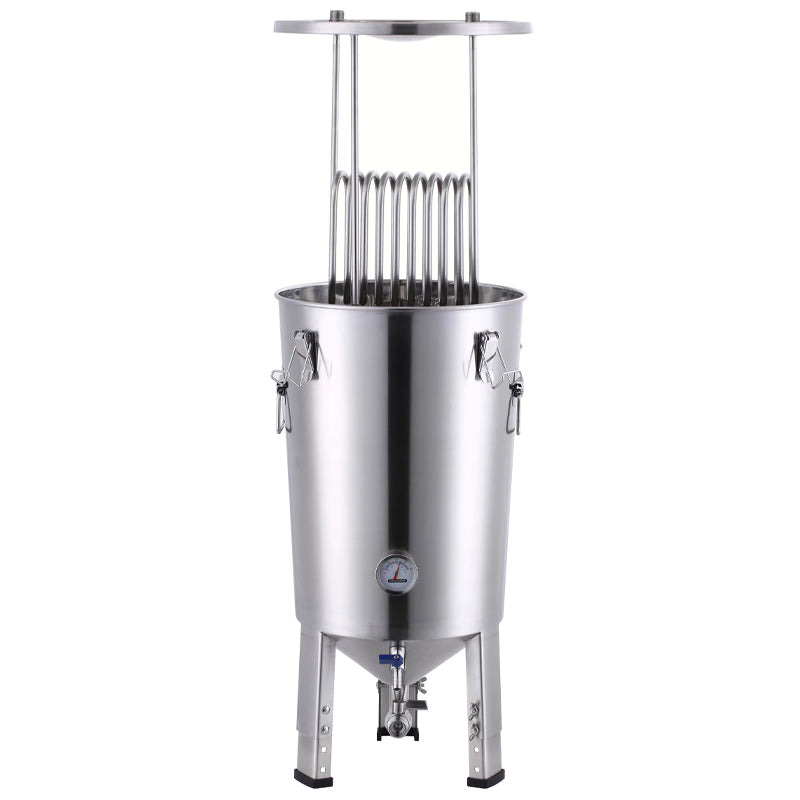 FER-32Vv Stainless Steel Conical Fermenter/30L Craft Beer Fermentation Tank/ Brewing Vessel