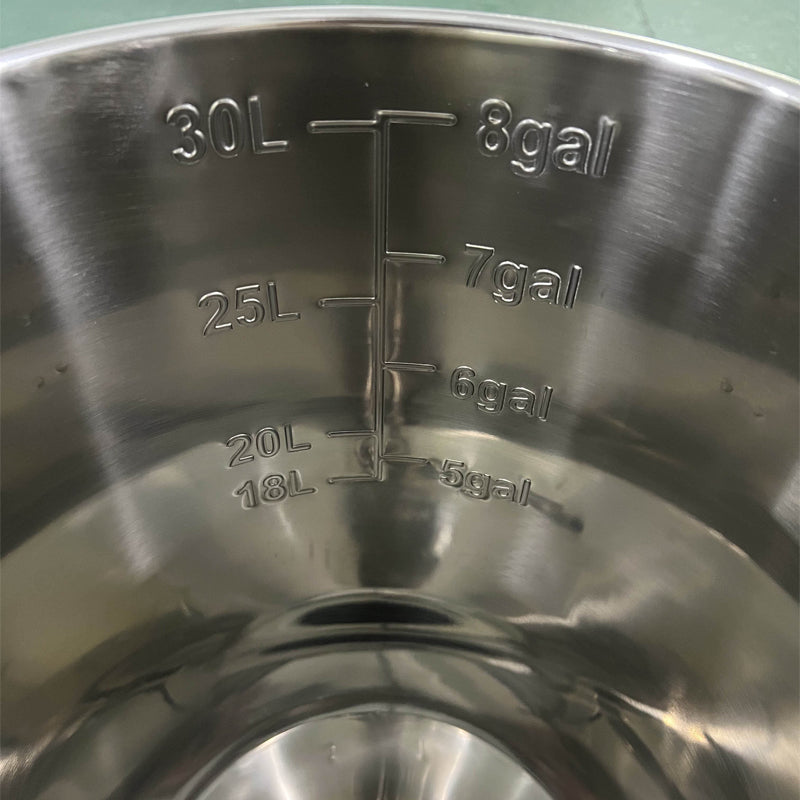 FER-32Vv Stainless Steel Conical Fermenter/30L Craft Beer Fermentation Tank/ Brewing Vessel