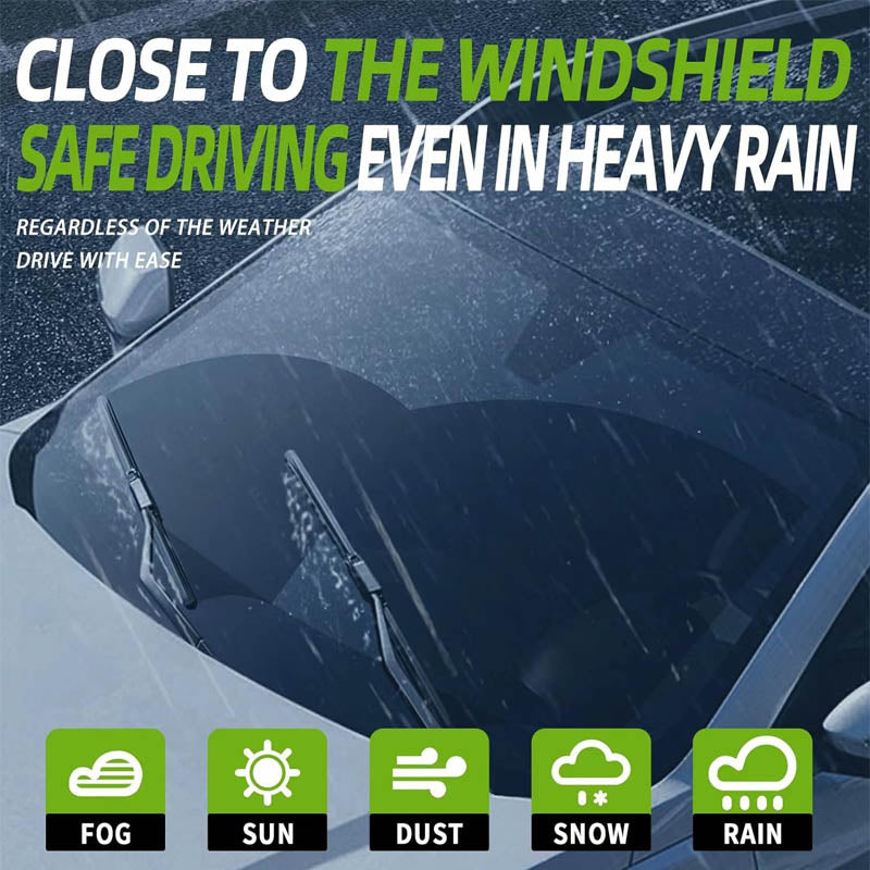 21" Rubber Wiper Blades for U/J hook wiper blade arm Premium All-Season Windshield Wiper Blades