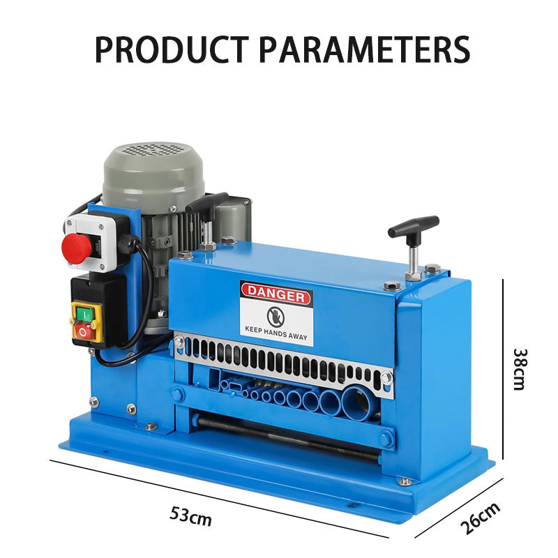 Small Desktop Waste Wire And Cable Stripping Machine, Automatic Commercial Peeling Machine