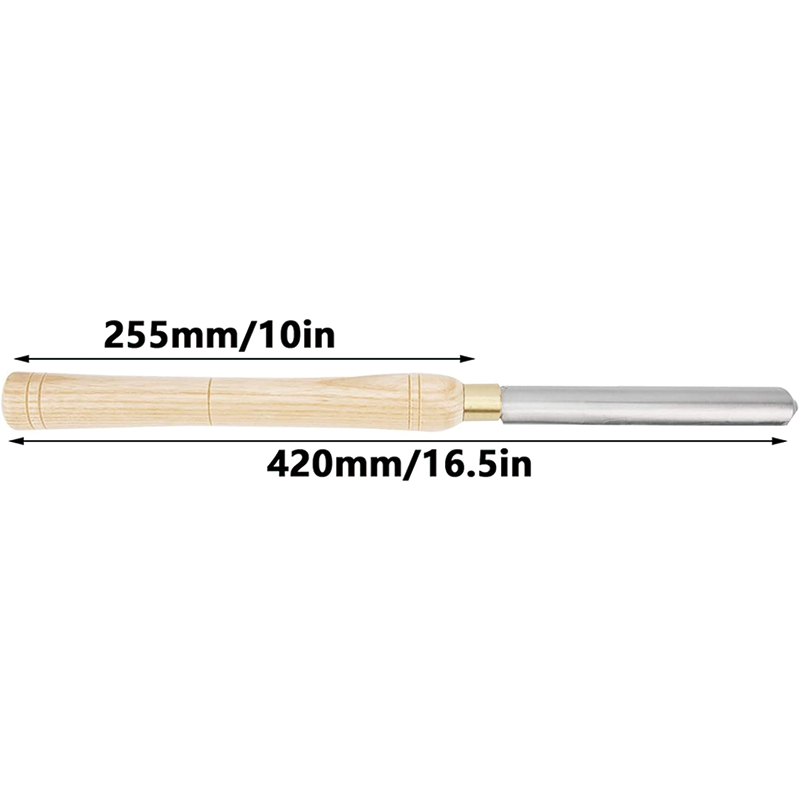 Wood Lathe Chisel, HSS Roughing Gouge Wood Turning Tools for Woodworker Carpenter Wood Working Carving