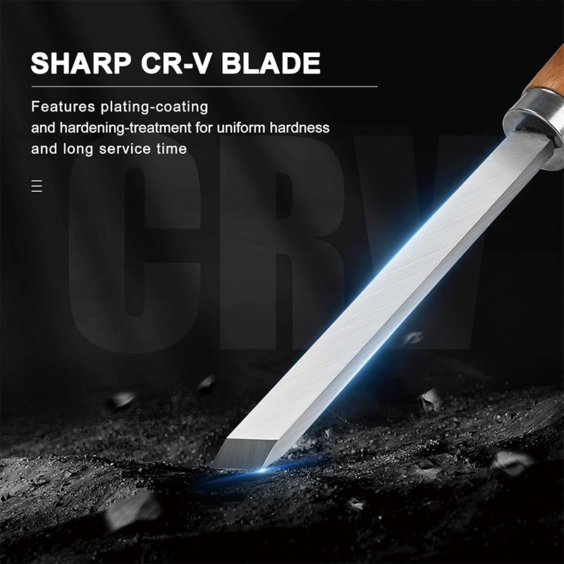 8 pcs Wood Lathe Chisel Set, Professional Wood Turning Chisel Set, for Beginners, Hobbyists and Professionals