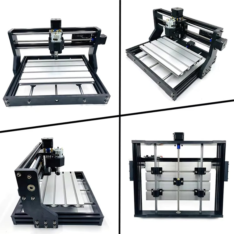 Diy 3018 Cnc Mini Desktop Portable Cnc Working Table Size 30*18*45cm 4Axis Pbc Milling Laser Engraving Machine For Wood Pvc