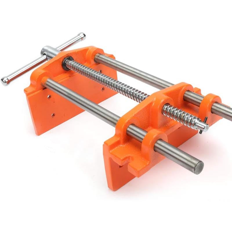 Woodworking Vise 9-Inch Woodworking Bench Vise Heavy-duty Cast Iron Vice for Woodworking, Cutting, and Drilling