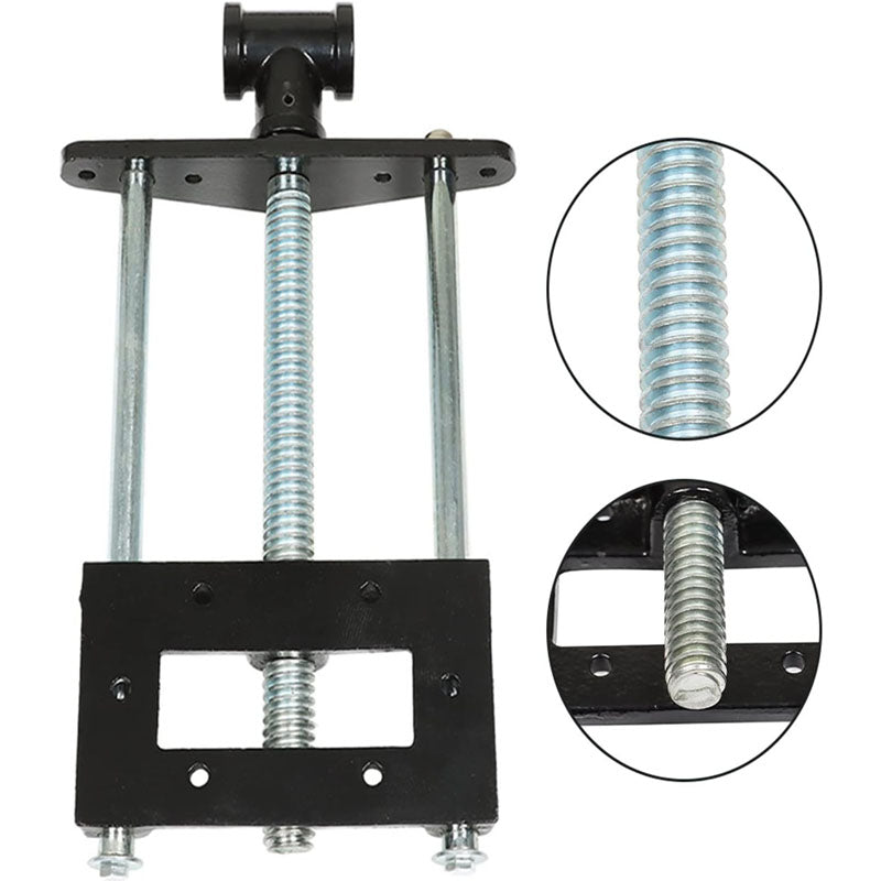 9 Inch Woodworking Vise Heavy-Duty Steel and Cast Iron Front Screw Vise for Making Woodworking
