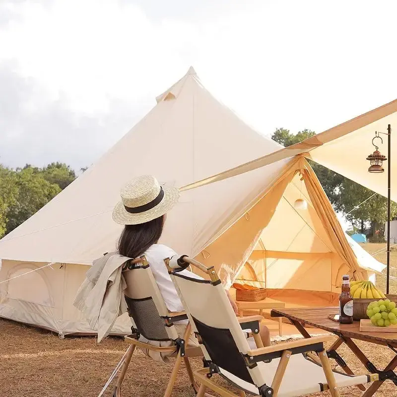 4*4m yurt tent luxury outdoor travel tent