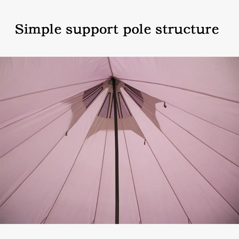 Camping Tent Outdoor Camping Extra Large Thick Rainproof Luxury Yurt Tent