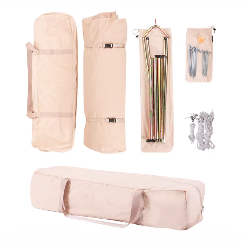 Outdoor Camping Yurt Tent Cotton Cloth Light Luxury Villa Camping Tent Thick Rainproof