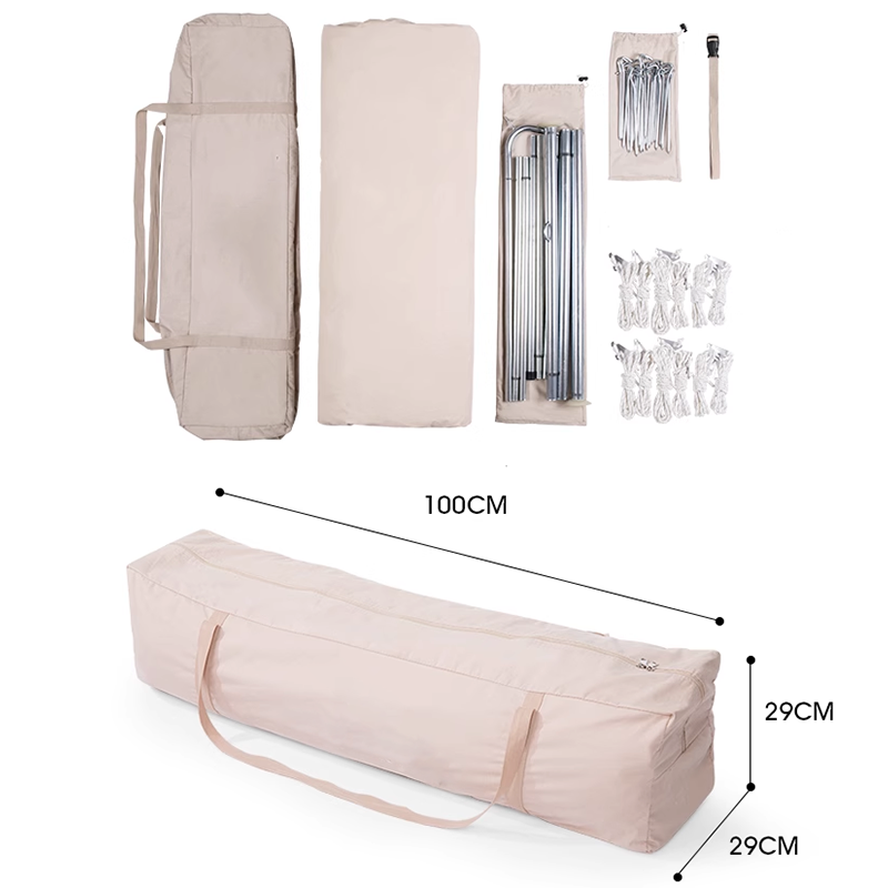 Camping Yurt Tent Portable Folding Pyramid Indian Tent