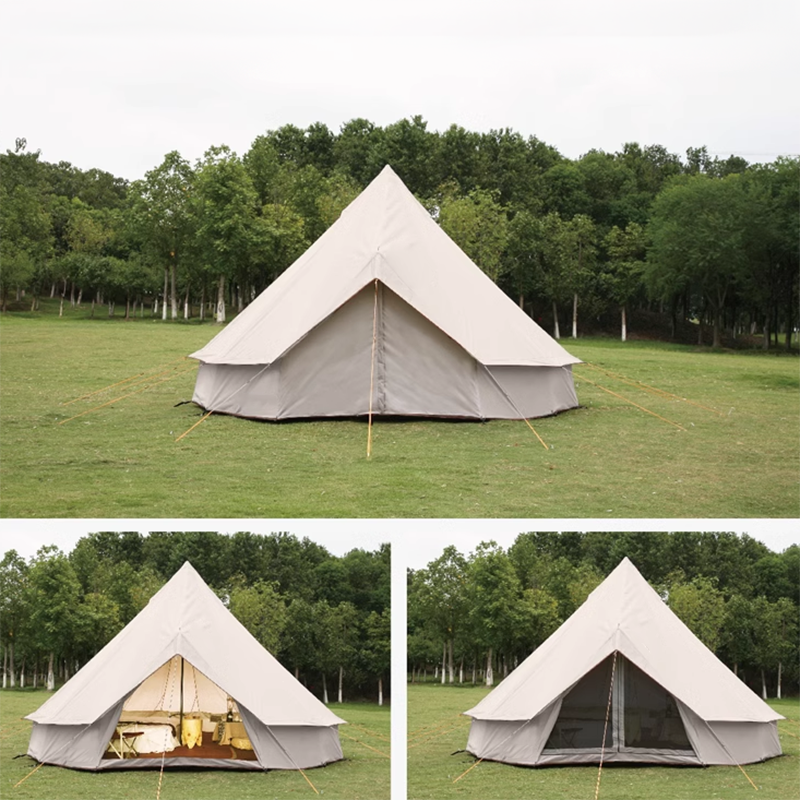 Camping Tent Outdoor Camping Extra Large Thick Rainproof Luxury Yurt Tent
