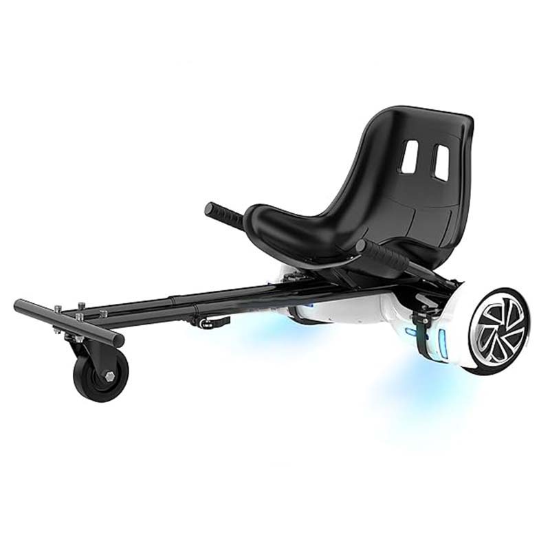 Buggy Attachment for Transforming Hoverboard,Dual Shock Absorption System, Grips Control, Hover Board Buggy Attachment, for Kids Adults