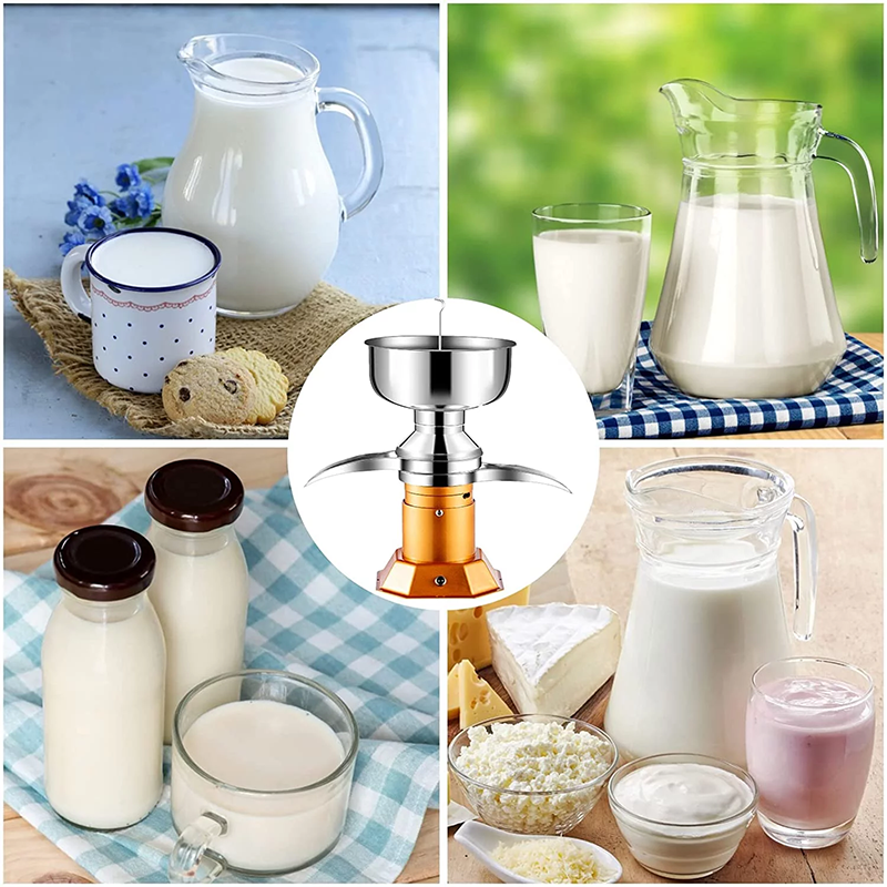 Octagon Base 50 Model Milk Separator Household Solar Dual-purpose Milk Separator