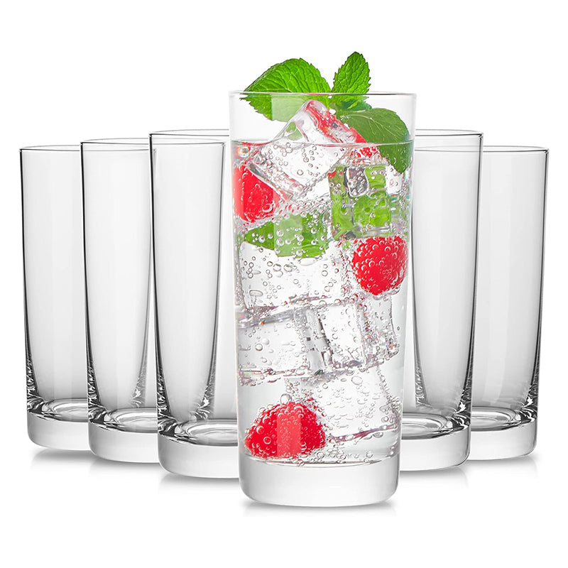 Heat-Resistant Drinking Glasses Set of 6 Double Fashioned Glass Tumble– My  Store