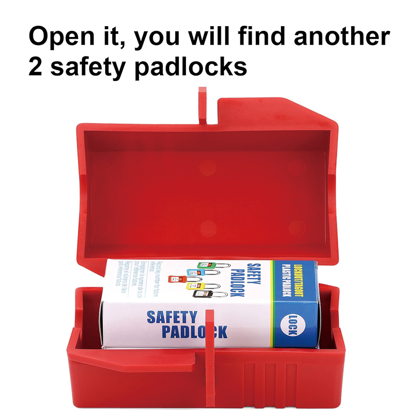 Lockout Tagout Kit, Clamp on and Universal Multipole Circuit Breaker L ...